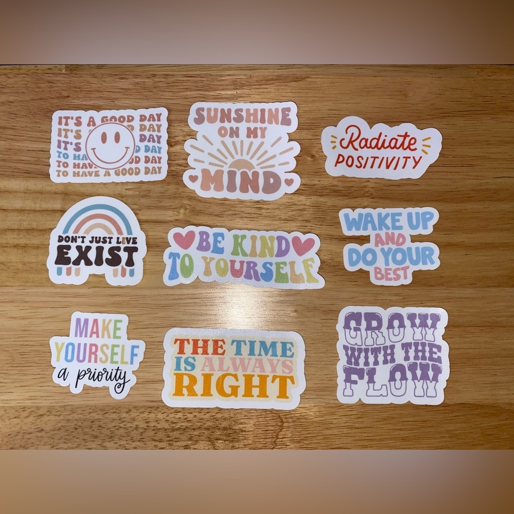 Positive Affirmation Stickers